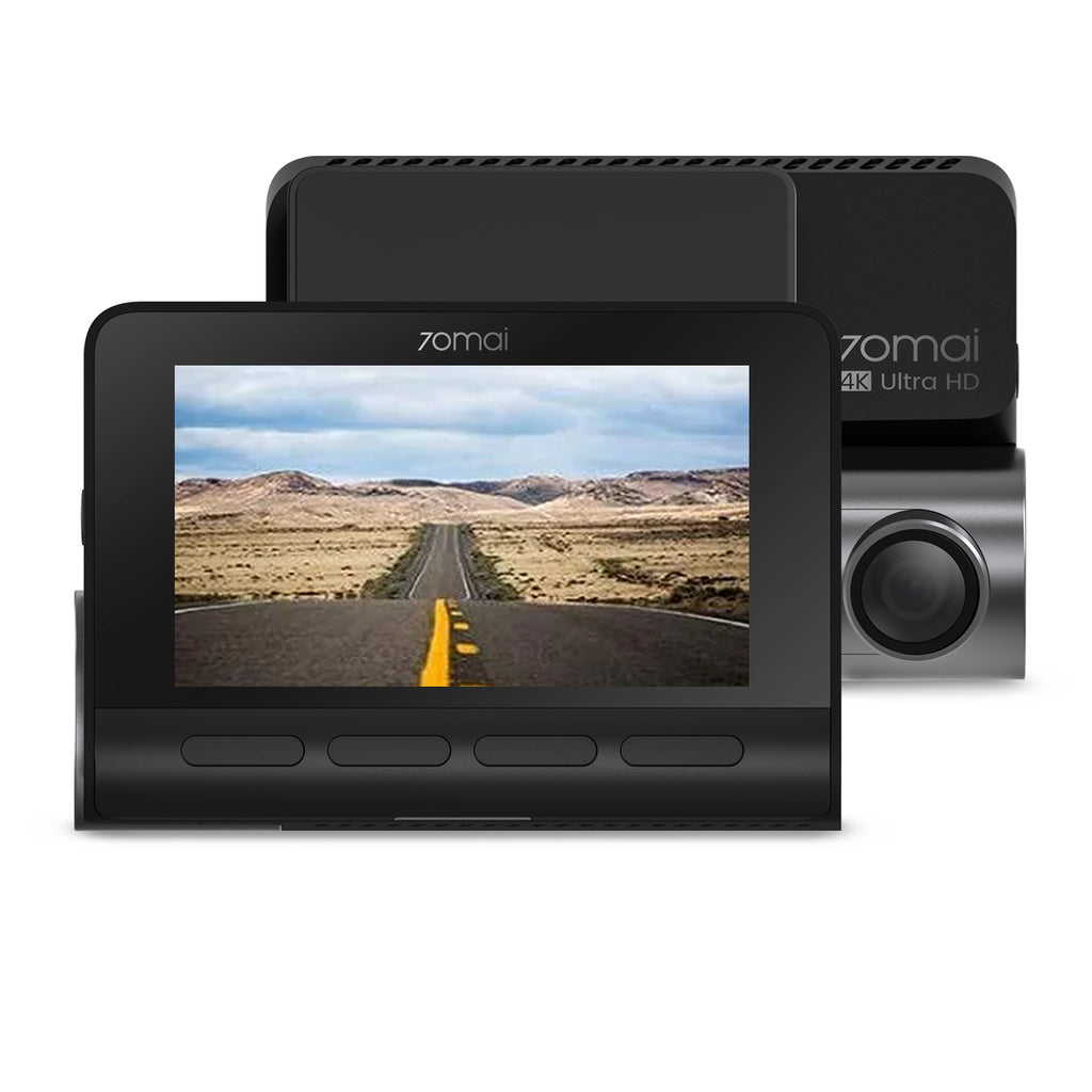70mai 4K Dash Cam A800S Built-in GPS ADAS 140°FOV 70mai Camera Car DVR 24H  Parking Monitor Front Cam Only, Support Rear Cam