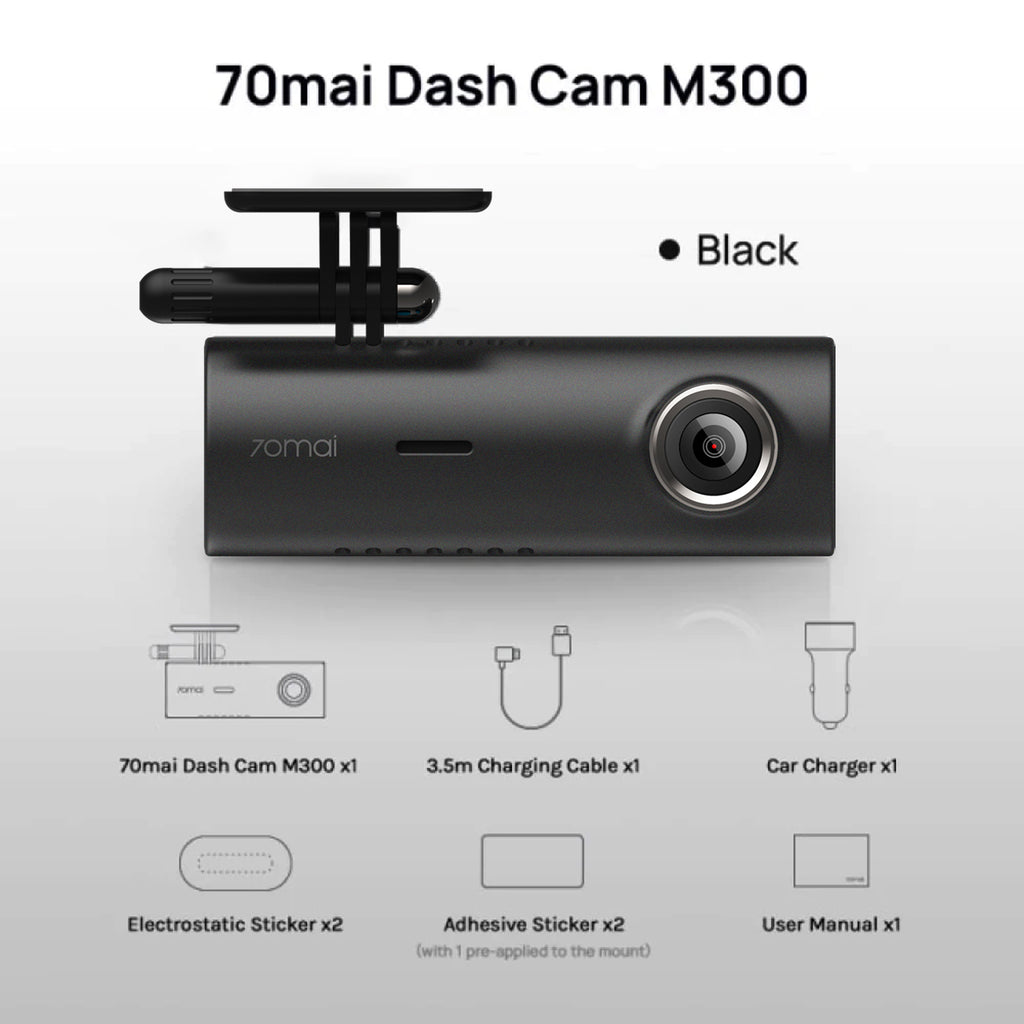 70mai Accessory Pack for Dash Cam 1S/M300