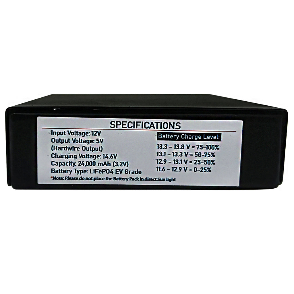 DashCam Battery Pack for 70mai DashCams (Micro USB) - 24,000 mAH –  NEXDIGITRON®