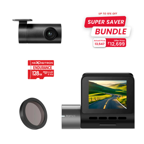 Super Saver Bundle - 70mai A500S 3K Dual Channel