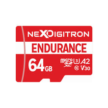 NEXDIGITRON Endurance A2 64GB Micro SDXC Memory Card