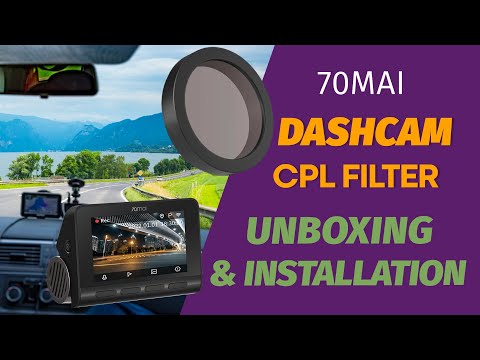 CPL Filter for 70MAI A810 4K HDR DASHCAM, NEXDIGITRON®